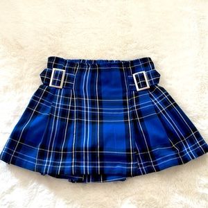 Justice skirt with under shorts.